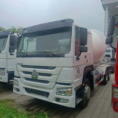 클래식 시노트럭 차시 12m3 380HP 콘크리트 믹서 트럭 6개월 판매 후 서비스