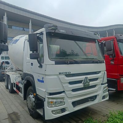 클래식 시노트럭 차시 12m3 380HP 콘크리트 믹서 트럭 6개월 판매 후 서비스