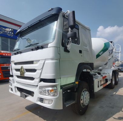 수압 스티어링 시스템 6x4 시노트럭 차시 건설용 콘크리트 혼합 장비