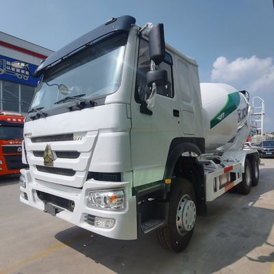 12100.000kg 총중량 타이어 중량 건설 프로젝트용 콘크리트 믹서 트럭