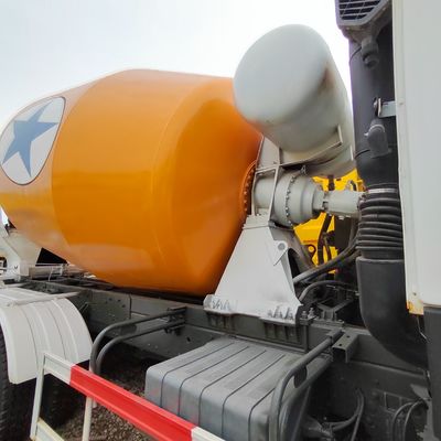 수압 스티어링 및 전력 지원 Sinotruk HOWO 6X4 화물 운송 믹서 판매