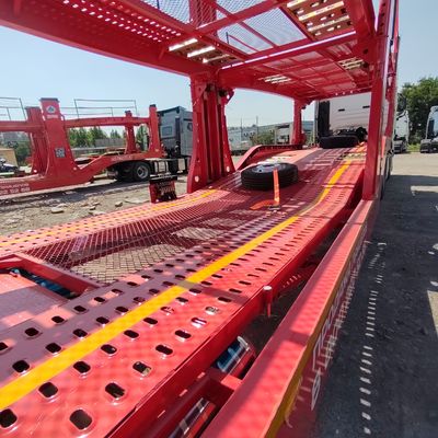 공기 서스펜션 Fuhua 축 곡물 운송 트레일러 맞춤형 및 자체 덤핑