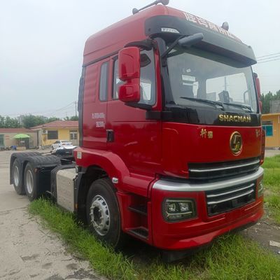 400L 연료 탱크 용량 샤크만 디젤 6X4 트랙터 트럭