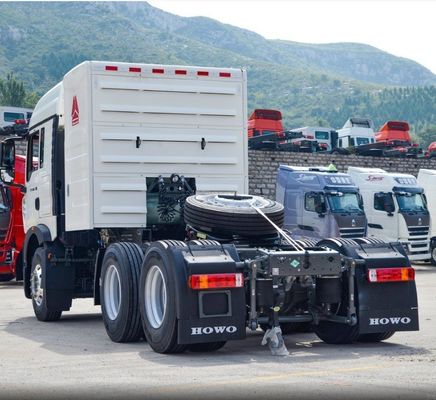 운송 트럭 시노트럭 시트랙 사용 된 6X4 CNG 460HP 트랙터-트럭 고 내구성