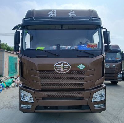 2024jh6 교통 6X4 트랙터 트럭 판매 7.435m * 2.55m * 3.705m 크기와 6 개월