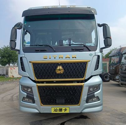 산데카 6X4 가스 트랙션 수동 변속기 31-40t 부하 용량