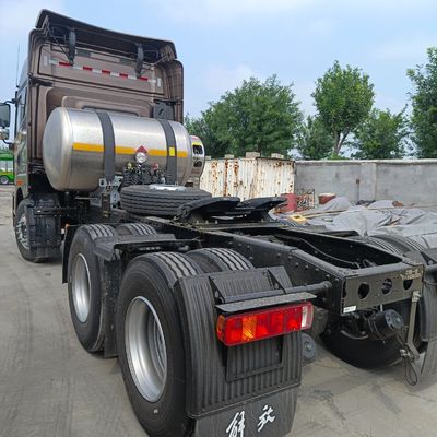 530HP 보조 스티어링 시노트럭 차시 가스 트랙터 트레일러 트럭 추정 배송 시간