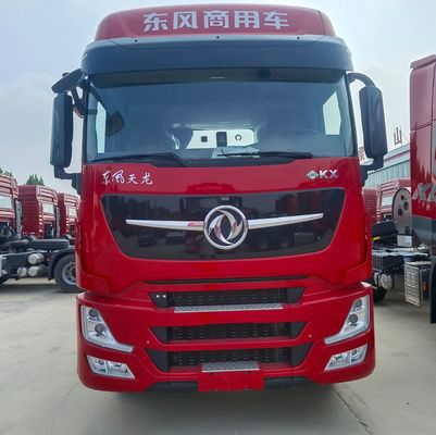 2024 동펜 천롱 6X4LNG 가스 580HP-700HP 견인 운송 트럭 및 효율성