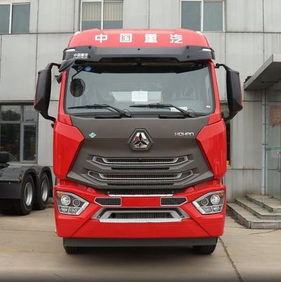 중고 Sinotruck Sitrak HOWO 6X4 CNG 트럭 패키지 크기 745.00cm * 253.00cm * 290.00cm