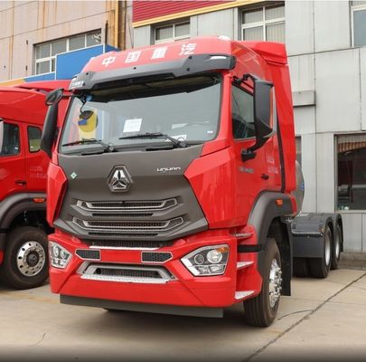 중고 Sinotruck Sitrak HOWO 6X4 CNG 트럭 패키지 크기 745.00cm * 253.00cm * 290.00cm
