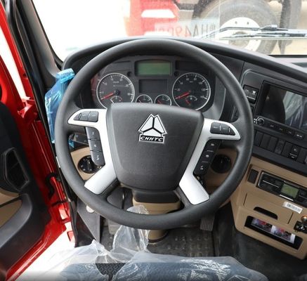 중고 Sinotruck Sitrak HOWO 6X4 CNG 트럭 패키지 크기 745.00cm * 253.00cm * 290.00cm