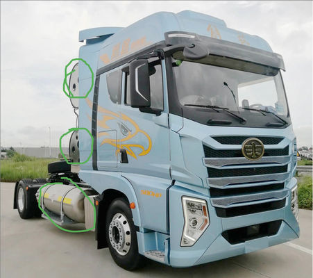 580HP의 맞춤형 LNG 및 CNG FAW X6000 트랙터 트럭