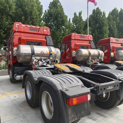 510HP 엔진 용량 가스 6X4 트랙터 운송 트럭