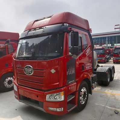 CA4250P66M25T1E6 6X4 트랙터 트럭 보조 스티어링 지원 및 DOT 인증