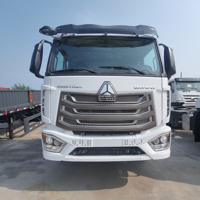 시노트룩 HOWO 400HP 덤프 트럭 탱크 중량 작업용 튜브리스 타이어 설계