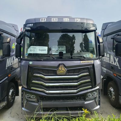 하오오 LNG 트랙터 트럭 580HP에서 700HP 트랙터 맞춤형 드라이브 휠 6 × 4