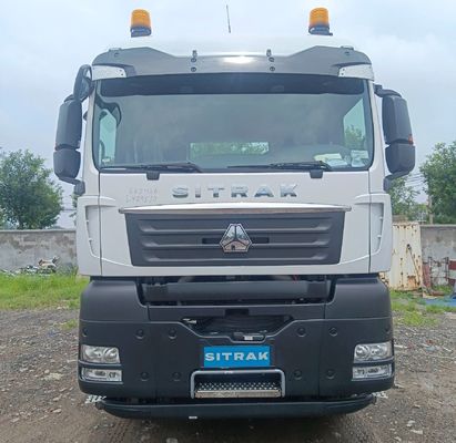 2024 산데카 390HP 6X4 6X2 8 타이어 디젤 트랙터 중량 운송 트럭