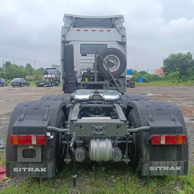 중량용 산데카 371//375/390HP 6X4/8X4 10/12 휠 사용 트랙션 헤드 운송 트럭