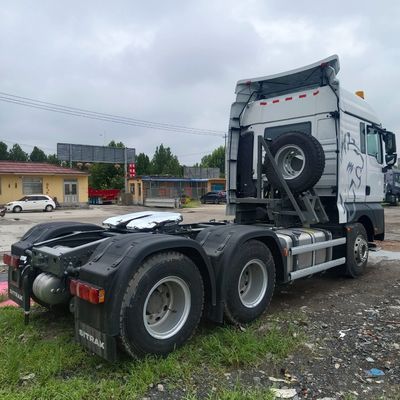 2024 중량 트럭 산데카 371/580/390HP 6X4/8X4 10/12 휠 중고용 휠 수송 트럭
