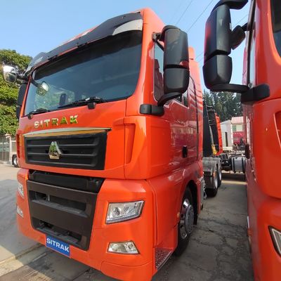7000.00cm * 250.00cm * 345.00cm 패키지 크기 저렴한 시트랙 6X4 480 HP 트랙터 헤드