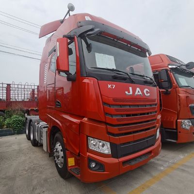 JAC 6X4 트럭 600L 연료 탱크 튜브리스 타이어 디자인 351-450hp