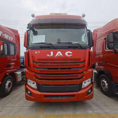 JAC 6X4 트럭 600L 연료 탱크 튜브리스 타이어 디자인 351-450hp