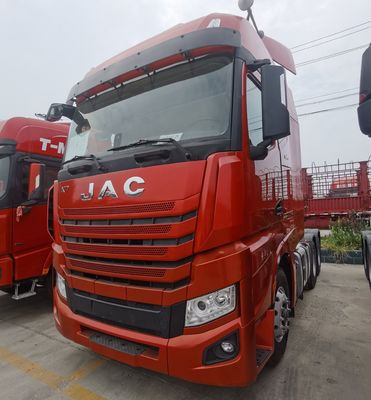부드러운 운전 보장 JAC 6X4 트럭 공기 서스펜션 351-450hp 600L 연료 탱크